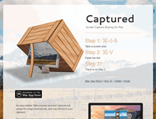 Tablet Screenshot of capturedapp.com